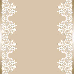 Background with lace