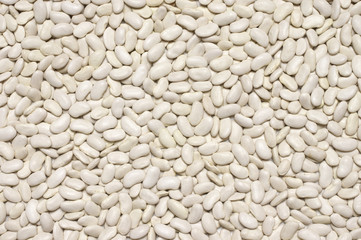 White beans background