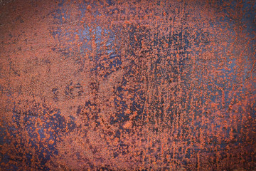 Rusty metal texture, rusty metal background for design with copy space for text or image. Rusty metal is caused by moisture in the air.