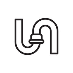 pipe icon illustration