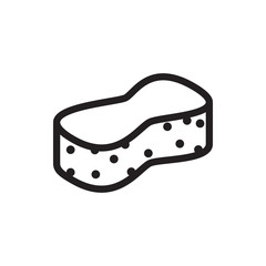 sponge icon illustration