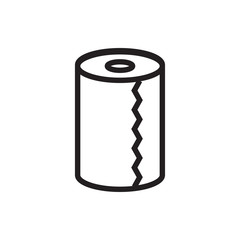 paper towel icon illustration
