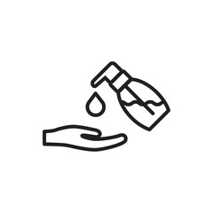 liquid soap icon illustration