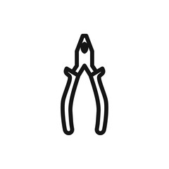 pliers icon illustration
