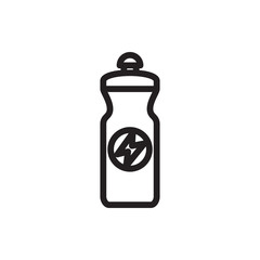 energy drink icon illustration