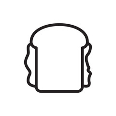 sandwich icon illustration