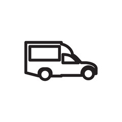 van icon illustration
