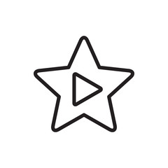 favorite music icon illustration