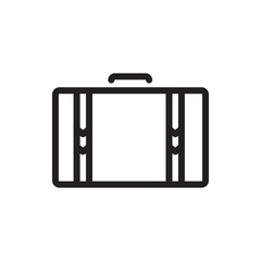 suitcase icon illustration
