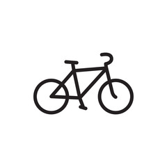 Fototapeta premium bicycle icon illustration