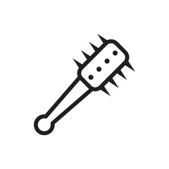 mace icon illustration