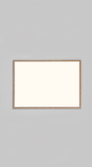 Picture frame for photograph template - with clipping path