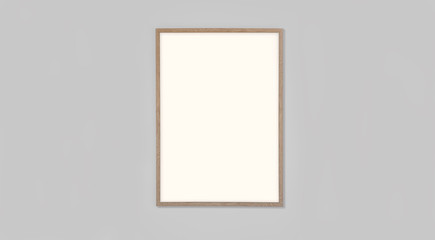 Picture frame for photograph template - with clipping path