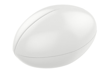 white rugby ball