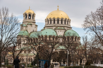 Fototapeta na wymiar Saint Alexandar Nevski Cathedral