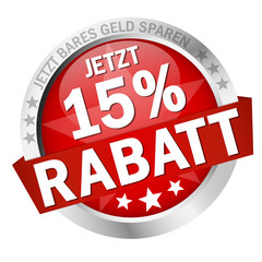 Button Jetzt 15% Rabatt
