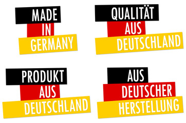 collection seals Made in Germany