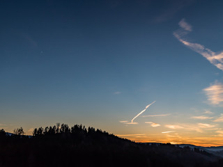 Sonnenuntergang am Steinberg