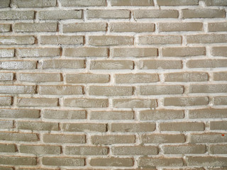 Cream brick wall