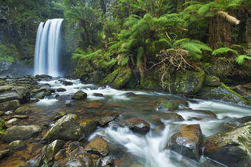 Rainforest waterfalls, Hopetoun Falls, Great Otway NP, Australia
