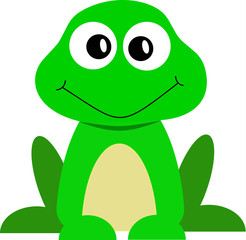 reptile toad, smile drawing illustration cartoon icon