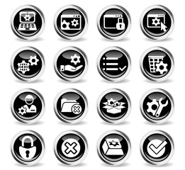 settings icon set