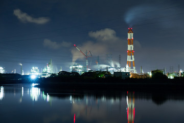 Industry complex in Mizushima