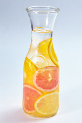 summer lemonade isolated