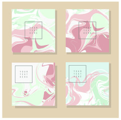 Obraz premium Marble texture on invitation card.