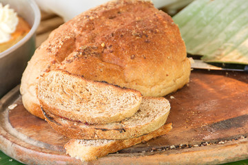 sliced wholegrain bread