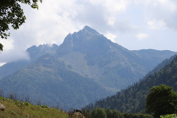Абхазия. Город  Гагры. Озеро Рица
