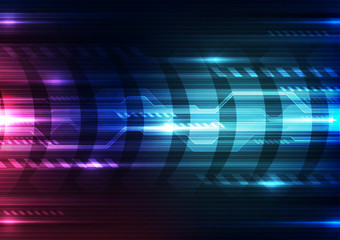 Abstract digital technology concept. vector background