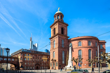 Fototapeta na wymiar Frankfurter Paulskirche, Frankfurt am Main 