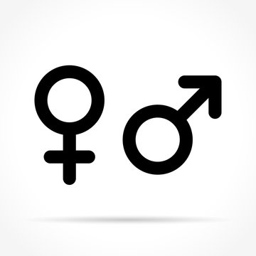 female and male signs