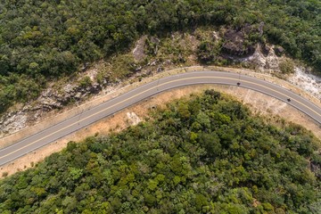 Bokor Kampot Cambodia Aerial Photo