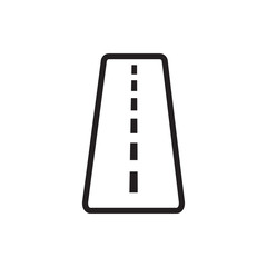 runway icon illustration