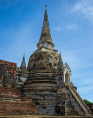 Fototapeta premium pagoda Temple Ayutthaya Thailand travel
