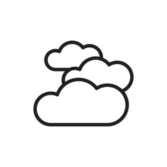 cloudy weather icon