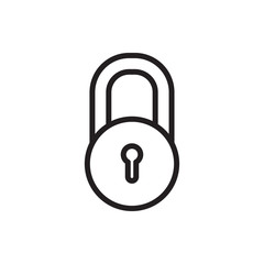 lock icon illustration