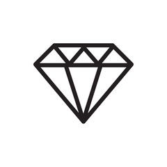 Diamond icon illustration