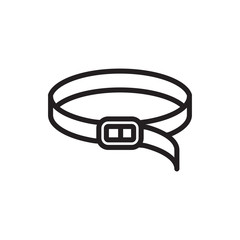 belt icon illustration