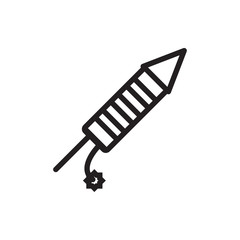 fireworks icon illustration