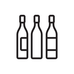wine glass icon illustration