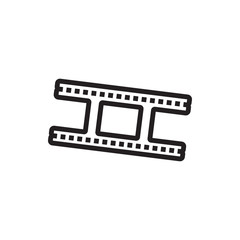 camera tape icon illustration icon illustration