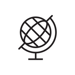 globe icon illustration