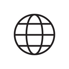 globe icon illustration