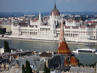 Obraz premium Hungarian Parliament - Budapest