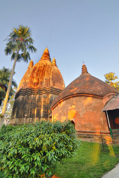 Hindu temples of Sivadol in Sivasagar, in the Indian state of Assam with  the tallest tower in India 

