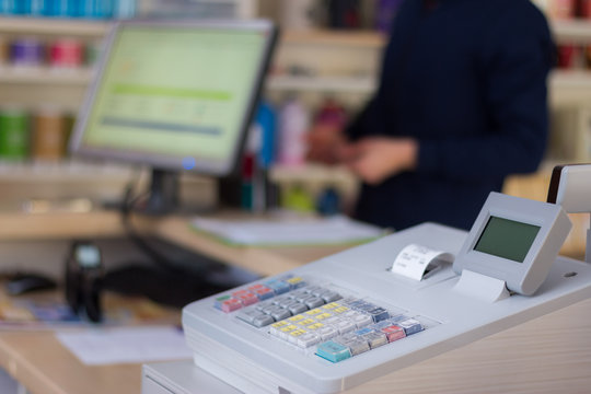 Kasse / Registrierkasse in Laden
