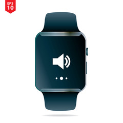 Smartwatch Design Template for Digital Illustration